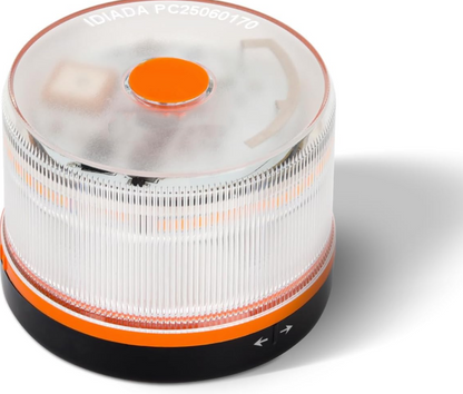 DarkFairy Luz de Emergencia V16 Aprobada por la DGT con Geolocalización 3.0 – Señalización de Ubicación para Automóviles, Plan de Datos Incluido – Base Magnética IP54 – Cumple con la Normativa 2026