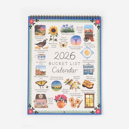 PREORDER 2026 Bucket List Calendar