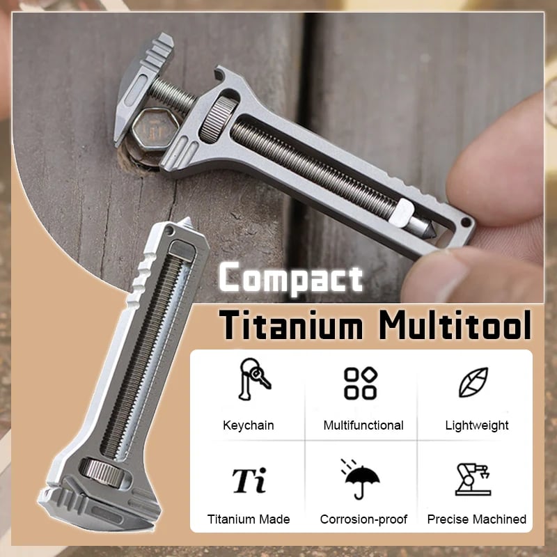 🎄Early Christmas Sale - 44% OFF) Compact Titanium Multitool🔧