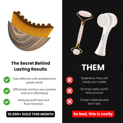 ODALIT™ Lymphatic Face Brush — Instantly Reduce Puffiness & Sculpt Your Jawline