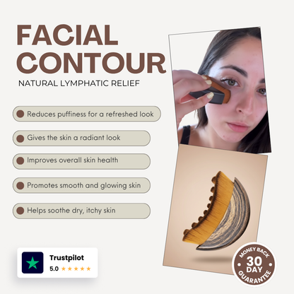 ODALIT™ Lymphatic Face Brush — Instantly Reduce Puffiness & Sculpt Your Jawline